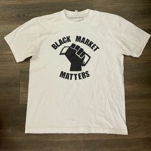 Black market graphic tshirt